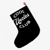 Cool Uncles Club I Großer Weihnachtsstrumpf (Rückseite (Hängend))