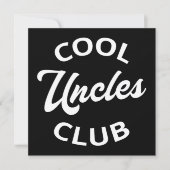 Cool Uncles Club I Karte (Vorderseite)