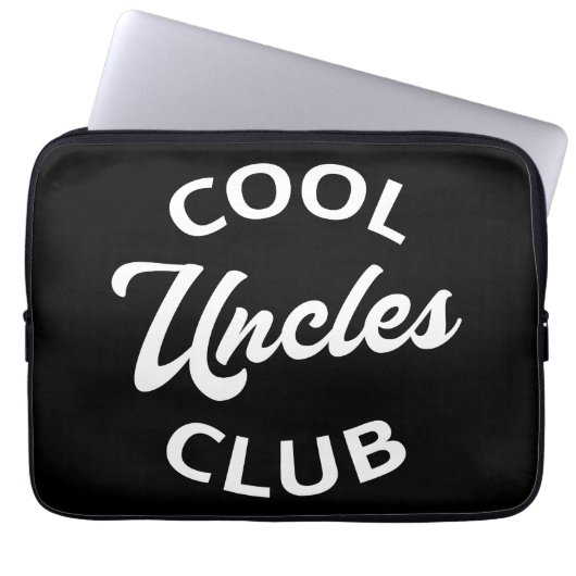 Cool Uncles Club I Laptopschutzhülle (Vorderseite)