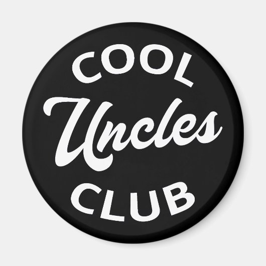 Cool Uncles Club I Magnet (Vorne)