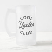 Cool Uncles Club I Mattglas Bierglas (Links)
