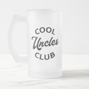 Cool Uncles Club I Mattglas Bierglas