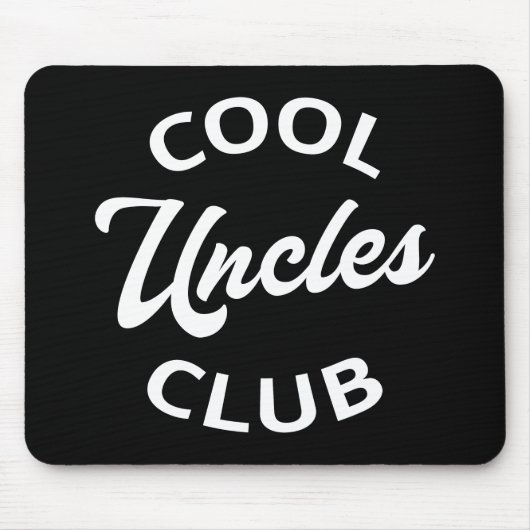 Cool Uncles Club I Mousepad (Vorne)
