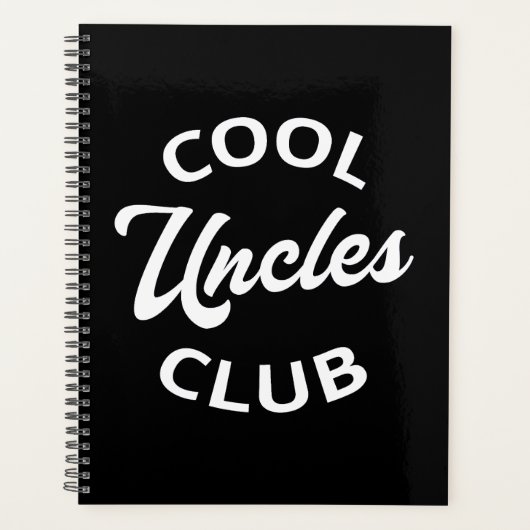 Cool Uncles Club I Planer (Vorderseite)