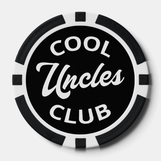 Cool Uncles Club I Pokerchips (Vorderseite)