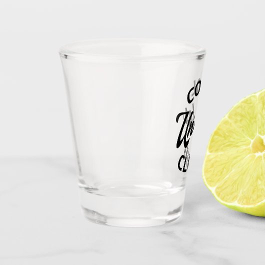 Cool Uncles Club I Schnapsglas (Links)