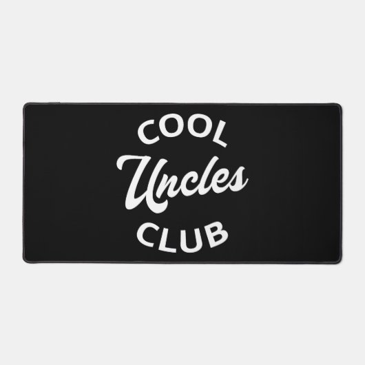Cool Uncles Club I Schreibtischunterlage (Vorderseite)