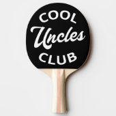 Cool Uncles Club I Tischtennis Schläger (Rückseite)