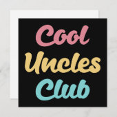 Cool Uncles Club II (Vorne/Hinten)