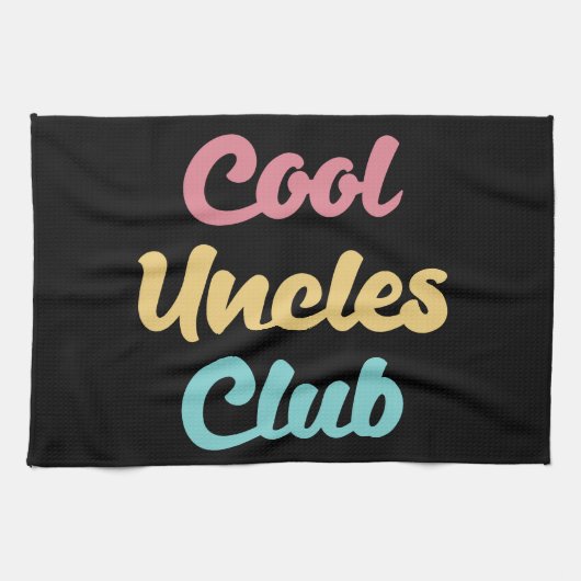 Cool Uncles Club II Geschirrtuch (Horizontal)