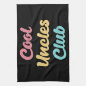 Cool Uncles Club II Geschirrtuch (Vertikal)