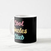 Cool Uncles Club II Kaffeetasse (Vorderseite Links)