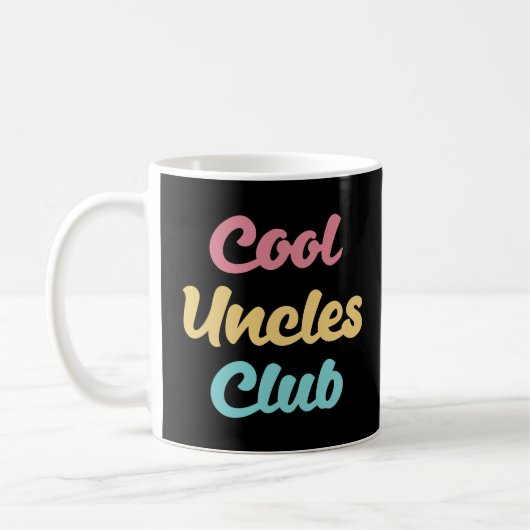 Cool Uncles Club II Kaffeetasse (Links)