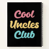 Cool Uncles Club II Notizblock (Rückseite)
