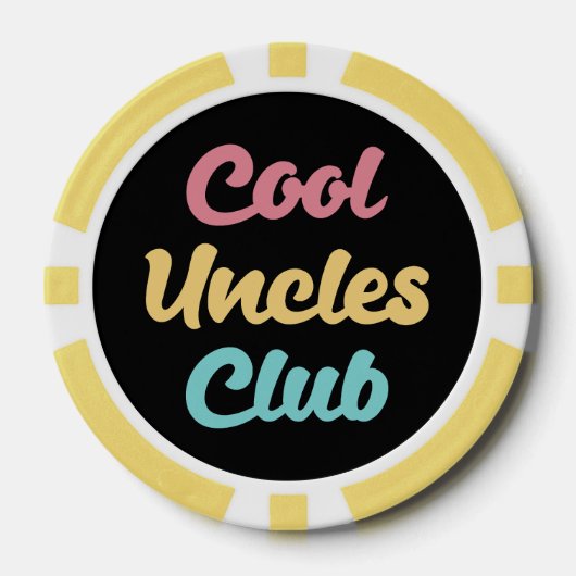 Cool Uncles Club II Pokerchips (Vorderseite)