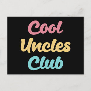Cool Uncles Club II Postkarte