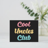 Cool Uncles Club II Postkarte (Stehend Vorderseite)