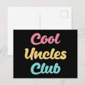Cool Uncles Club II Postkarte (Vorne/Hinten)