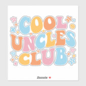 Cool Uncles Club III Aufkleber (Blatt)