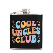 Cool Uncles Club III Flachmann (Vorderseite)