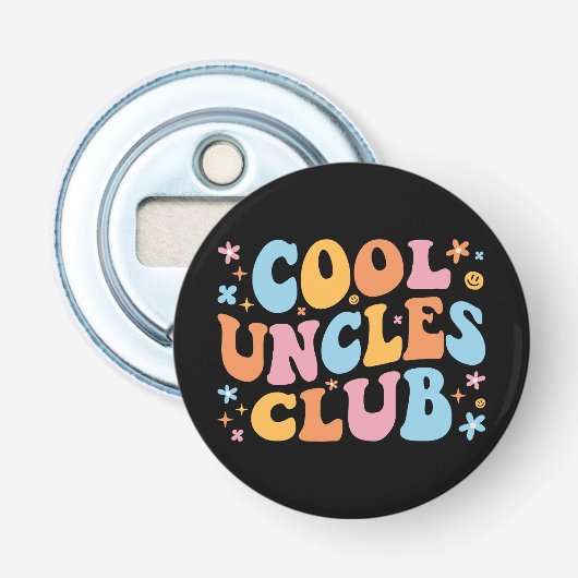 Cool Uncles Club III Flaschenöffner (Vorderseite)