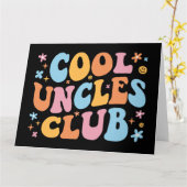 Cool Uncles Club III Karte (Gelbe Blume)