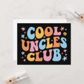 Cool Uncles Club III Karte (Vorderseite/Rückseite Beispiel)