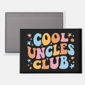 Cool Uncles Club III Magnet (Vorderseite/Rückseite)