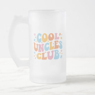 Cool Uncles Club III Mattglas Bierglas