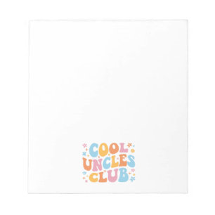 Cool Uncles Club III Notizblock