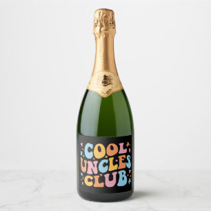 Cool Uncles Club III Schaumweinetikett