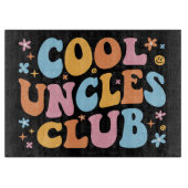 Cool Uncles Club III Schneidebrett (Vorderseite)