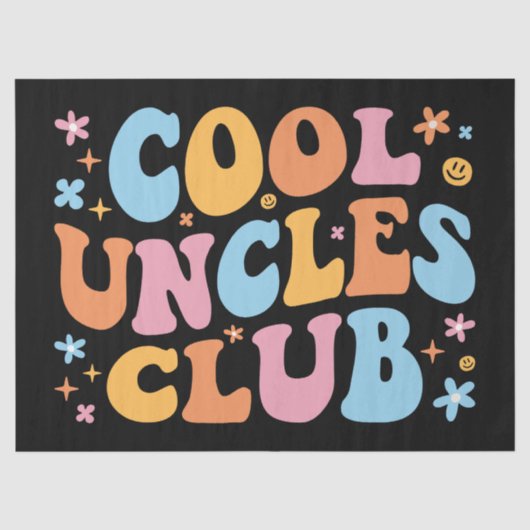 Cool Uncles Club III Seidenpapier (Vorderseite)