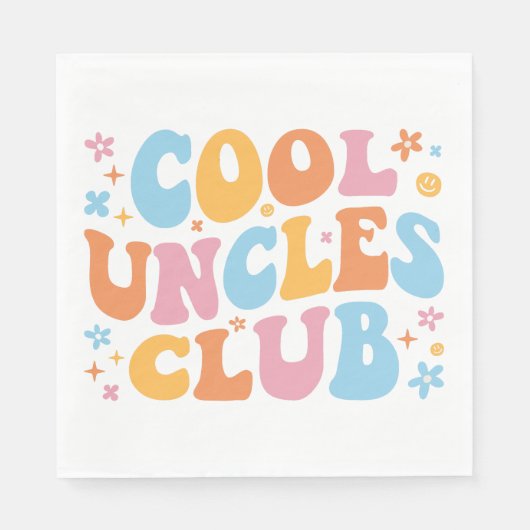 Cool Uncles Club III Serviette (Vorderseite)