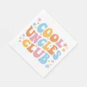 Cool Uncles Club III Serviette (Ecke)
