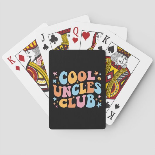 Cool Uncles Club III Spielkarten (Rückseite)