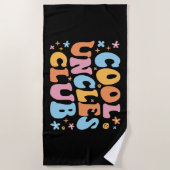 Cool Uncles Club III Strandtuch (Vorderseite)