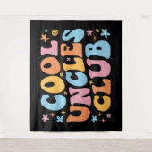 Cool Uncles Club III Wandteppich (Vorderseite)