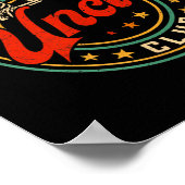 Cool Uncles Club Shirt Retro Funny Skeleton New Un Poster (Ecke)