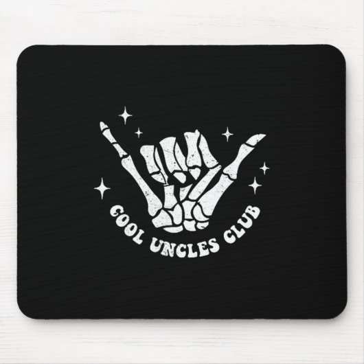 Cool Uncles Club Uncle Cke Birthday Father's Day  Mousepad (Vorne)
