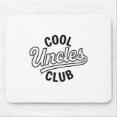 Cool Uncles Club Uncle Ever Funny Cket Fathers Day Mousepad (Vorne)