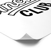 Cool Uncles Club Uncle Ever Funny Cket Fathers Day Poster (Ecke)