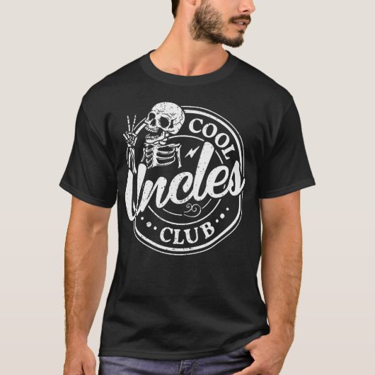 Cool Uncles Club Uncles Funny New Onkel T-Shirt (Vorderseite)