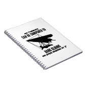 cool und Fallgleiten ENTWÜRFE neigend Notizblock (Rechte Seite)