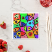 Cool und Funky Napkins Serviette (Beispiel)
