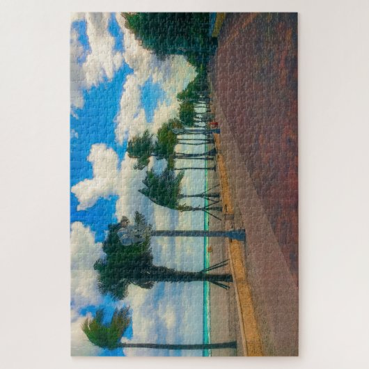 Cool und gemütlich am Hollywood Beach Puzzle (Vertikal)