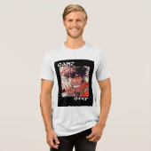 Cool und lässig Tri-Blend shirt (Vorderseite voll)