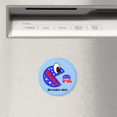 Cool und lustig Obama 2012 Magnet (In Situ (Geschirrspüler))
