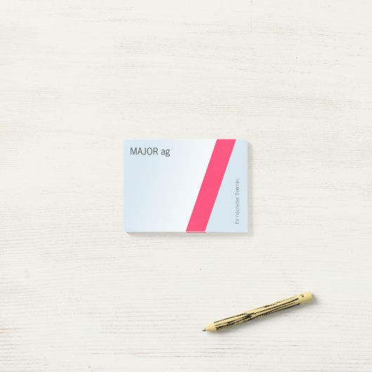 Cool und Ō, einfach einmalimalimalig Post-it Klebezettel (Auf Schreibtisch)