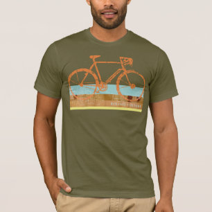 cool und stilvoll, inspiriert Fahrrad, Fahrrad T-Shirt